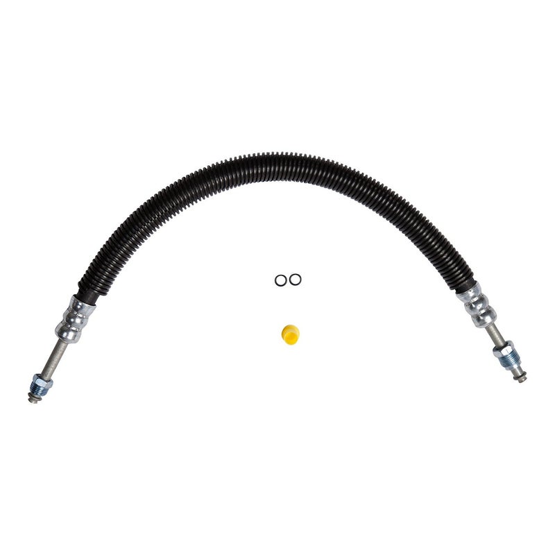Edelmann 80330 Power Steering Pressure Hose: Replacement for - 2007-99 Chevrolet Silverado, GMC Sierra; W/2WD, Black - Image 1